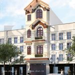 Nhà phố 4 tầng kiểu pháp đẹp sh nop 0079