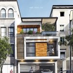 Nhà phố đẹp phong cách hiện đại sh nod 0118