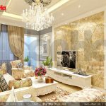 Nội thất phòng khách sang trọng sh nop 0076