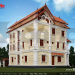 Mặt sau của biệt thự sh btp 0061