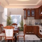 Phòng ăn ấm cúng sh nop 0077