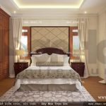 Phòng ngủ ấm cúng của gia chủ sh btp 0061