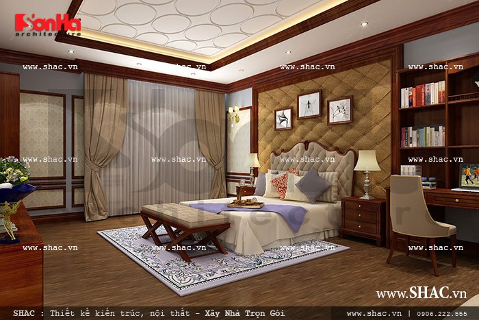 Phòng ngủ đẹp phong cách pháp sh nop 0076