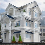 Biệt thự phong cách châu Âu sh btp 0063