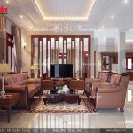 Thiết kế nội thất phòng khách đẹp sh btp 0061