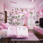 Trang trí phòng ngủ đẹp cho con sh btp 0062