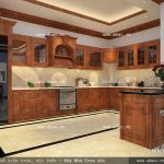 Tủ bếp hình chữ u nop 0076