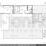 Bản vẽ mặt bằng biệt thự tầng 2 sh btd 0035