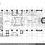 Bản vẽ mặt bằng tầng 1 của khách sạn sh ks 0021