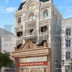 Biệt thự kiến trúc pháp 4 tầng sh btp 0064