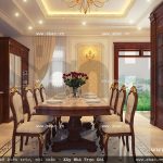 Bộ bàn ăn bằng gỗ quý sh btp 0064