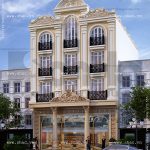 Khách sạn 5 tầng kiến trúc pháp sh ks 0022