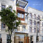 Kiểu nhà ống 4 tầng đẹp và hiện đại sh nod 0123