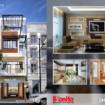 Thiết kế nhà phố hiện đại sh nod 0123