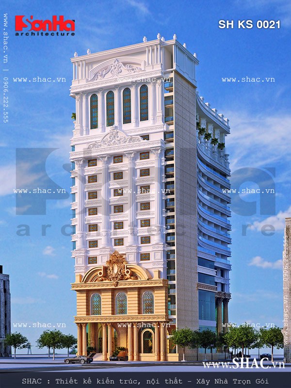 Mặt sau của khách sạn sh ks 0021