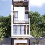 Mặt tiền nhà ống 4m rưỡi sh nod 0120