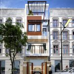 Mẫu nhà phố có mặt tiền đẹp sh nod 0123