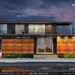 Mẫu thiết kế đơn gian kiểu nước ngoài sh btd 0035