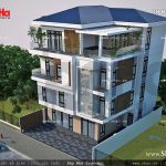 Biệt thự khi nhìn từ trên cao sh btp 0034