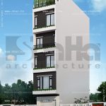 Nhà ống hiện đại cao 6 tầng sh nod 0124