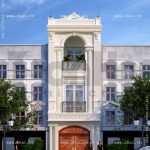 Nhà phố mặt tiền kiến trúc pháp sh nop 0081