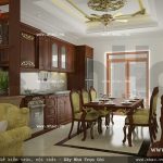 Nội thất phòng bếp đơn giản sh nop 0080