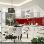 Phòng bếp được thiết kế đẹp sh nod 0124