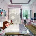 Phòng ngủ con gái nhỏ