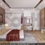 Thiết kế nhà phố 3 tầng mặt tiền đơn giản - SH NOD 0122 2