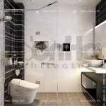 Phòng tắm có tông màu tương phản đẹp sh nod 0123