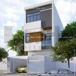 Phương án thiết kế nhà phố hiện đại đẹp sh nod 0122