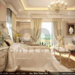 Thiết kế nội thất phòng ngủ kiểu pháp ấn tượng sh btp 0065