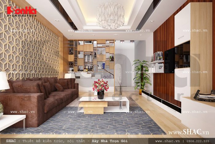 Phòng khách sang trọng và hiện đại sh nod 0120