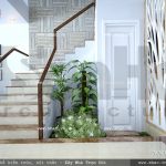 Tiểu cảnh cầu thang sh nod 0120