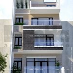 Mẫu nhà ống vuông vắn hiện đại sh nod 0126