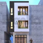 Mẫu nhà phố mặt tiền 3m50 sh nod 0127