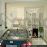 Phía trước nhà phố làm nơi để xe sh nop 0082