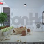 Sân phơi đồ trên sân thượng sh nod 0127