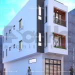 Thiết kế nhà phố hiện đại đẹp sh nod 0127