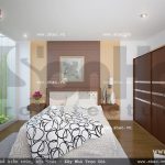 Thiết kế phòng ngủ có khung cửa sổ lớn sh nod 0128