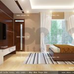 Thiết kế phòng ngủ hiện đại và thoáng đãng sh nod 0128