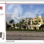 1 Ảnh thực tế thi công kiến trúc biệt thự pháp đẹp tại quảng ninh sh btp 0067