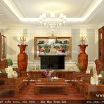 Bàn ghế nội thất phòng khách sang trọng sh nop 0083