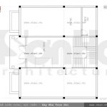 Bản vẽ mặt bằng tầng 3 của biệt thự sh btp 0066