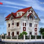 Biệt thự pháp 3 tầng mái ngói sh btp 0066