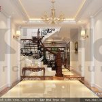 Không gian tầng một của nhà ống kiểu pháp sh nop 0086