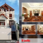 Nhà phố kiến trúc pháp sang trọng sh nop 0083