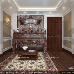 Nội thất phòng thờ kiểu truyền thống sh nop 0086