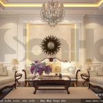 Sofa phòng khách phong cách pháp đẹp sh nop 0086