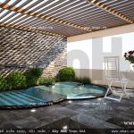 Bể bơi sân thượng sh nod 0132